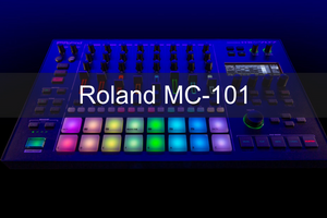 Roland MC-101 &ndash; портативный 4-х трековый профессиональный грувбокс фото