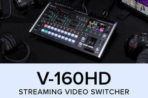 КОМПАНИЯ ROLAND ПРЕДСТАВЛЯЕТ ПОТОКОВЫЙ ВИДЕОКОММУТАТОР V-160HD  фото