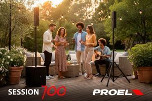 Proel SESSION700 &mdash; коли потужний звук зустрічається з мобільністю фото