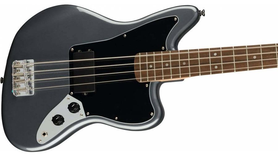 SQUIER by FENDER AFFINITY SERIES JAGUAR BASS LR CHARCOAL FROST METALLIC Бас-гитара SQ-0053 фото