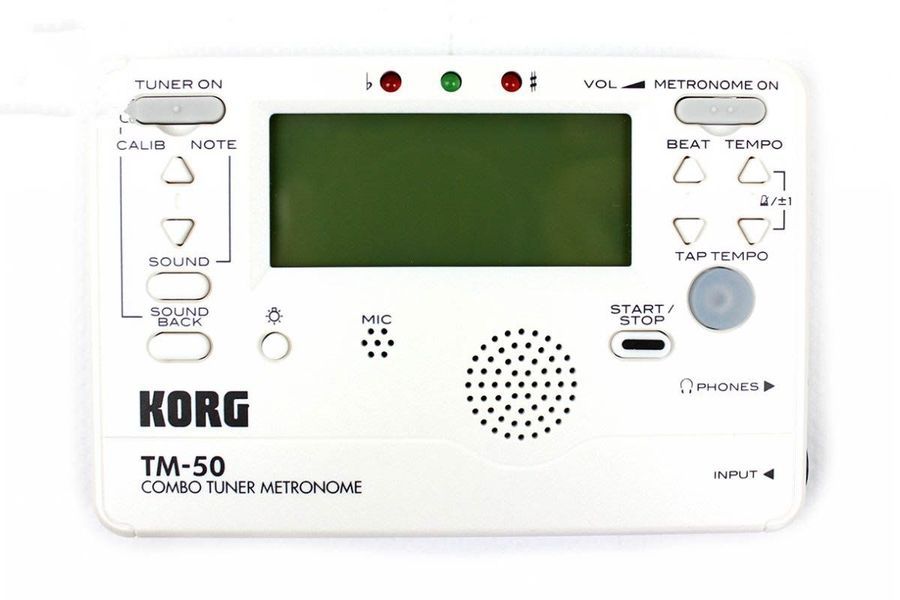 KORG TM 50 PW Тюнер-метроном KO-0164 фото