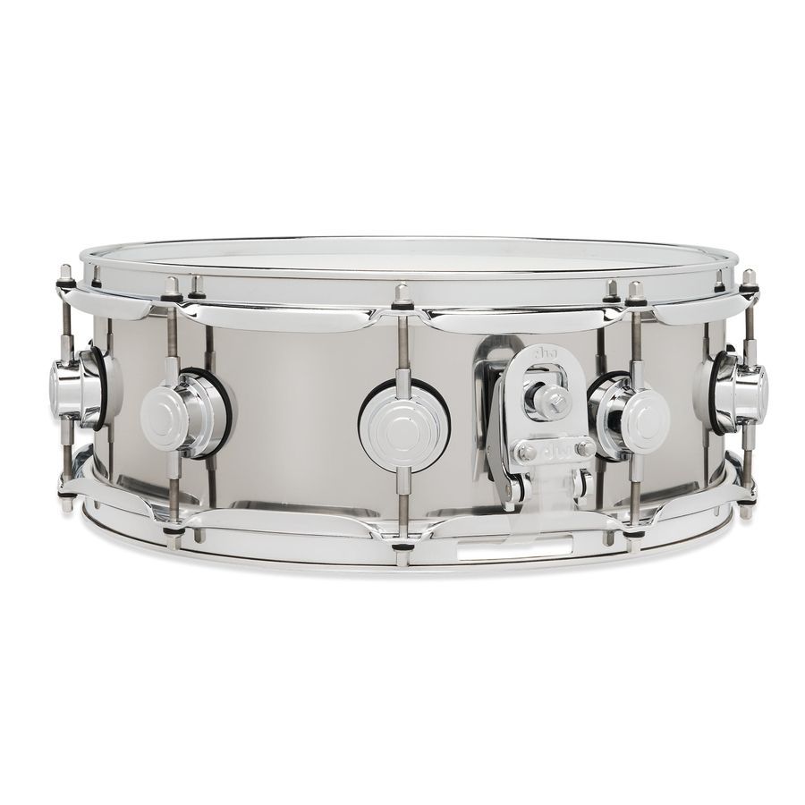 DW DRVL4514SPCStainless Steel Snare Drum 4.5x14 DW-X276 фото