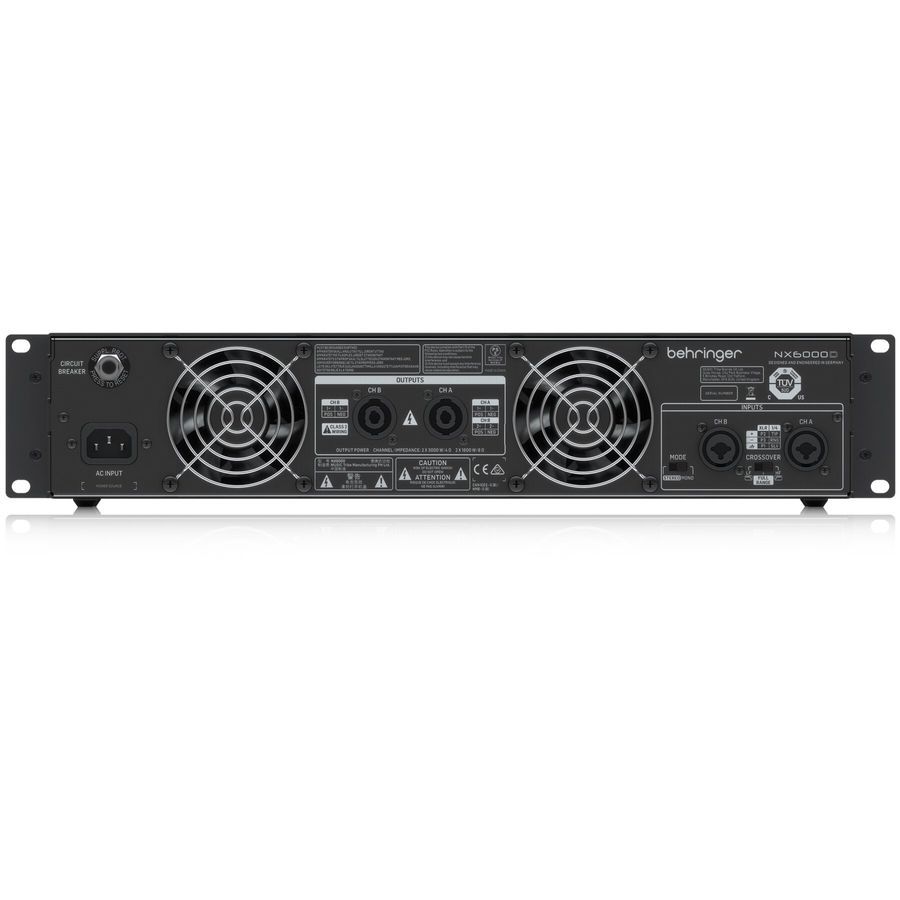 Підсилювач потужності Behringer NX6000 BE-0857 фото