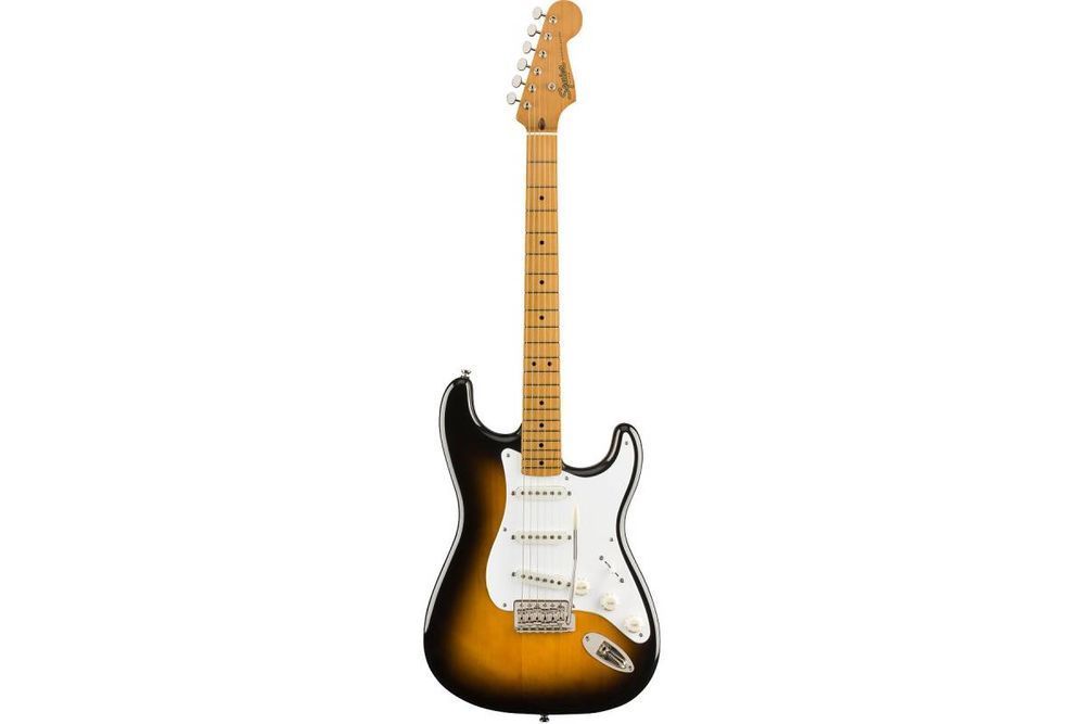 SQUIER by FENDER CLASSIC VIBE '50S STRATOCASTER MAPLE FINGERBOARD 2-COLOR SUNBURST Электрогитара SQ-0115 фото