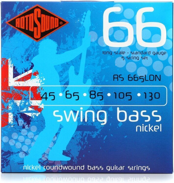 Струни ROTOSOUND RS665LDN RS-0418 фото