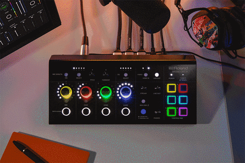 Ігровий аудіомікшер Roland BRIDGE CAST X RO-2954 фото