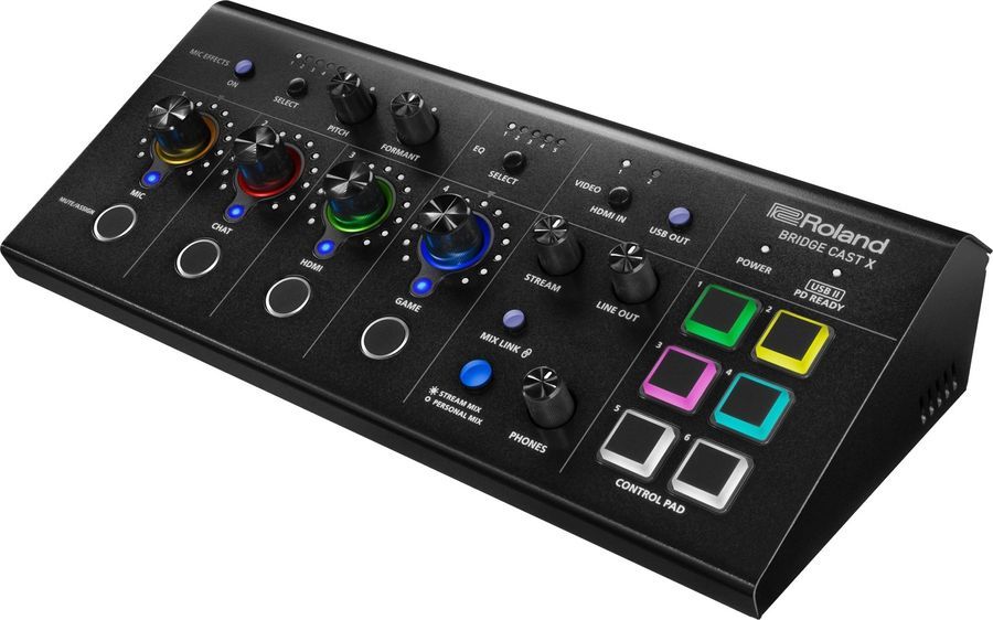 Ігровий аудіомікшер Roland BRIDGE CAST X RO-2954 фото