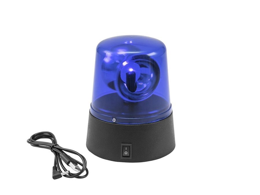 EUROLITE LED Mini Police Beacon blue USB/Battery EL-0892 фото