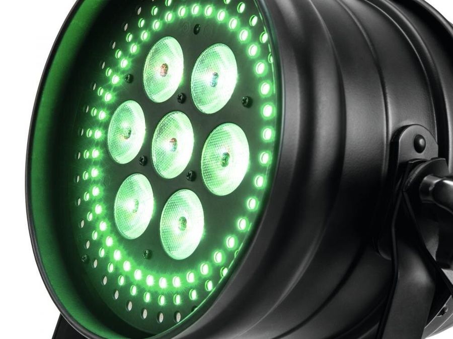 Светодиодный прожектор Eurolite LED PAR-64 HCL Hypno floor bl EL-0157 фото