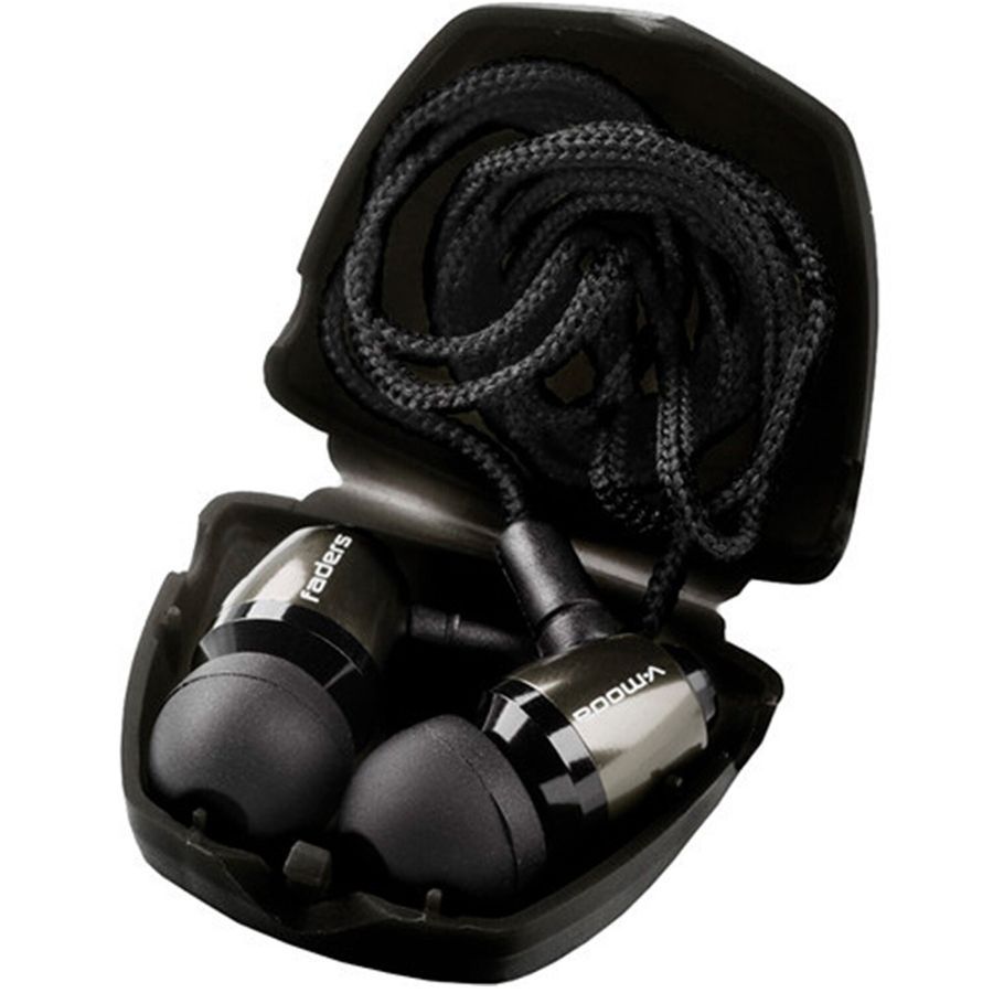 Мини наушники V-Moda Faders VIP - Gunmetal Earplugs EA-VFD-Gun Black VM-0013 фото