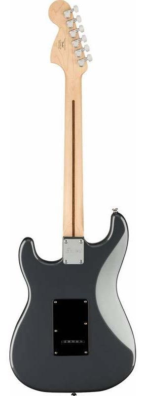 SQUIER by FENDER AFFINITY SERIES STRATOCASTER HH LR CHARCOAL FROST METALLIC Электрогитара SQ-0075 фото