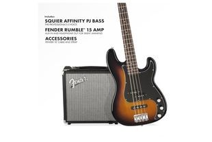 SQUIER by FENDER PJ BASS PACK BROWN SUNBURST Гітарний набір SQ-0199 фото