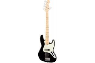 FENDER AMERICAN PROFESSIONAL JAZZ BASS V MN BLACK Бас-гітара FE-0222 фото