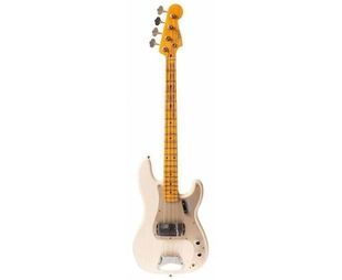 FENDER CUSTOM SHOP 1959 PRECISION BASS JOURNEYMAN RELIC AGED WHITE BLONDE Бас-гітара FE-0290 фото