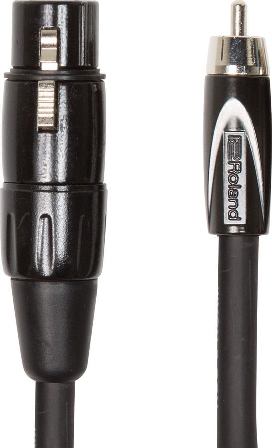 Коммутационный кабель &mdash; разъемы RCA "тюльпан" на XLR Female "мама" Roland RCC-10-RCXF (3 метра) RO-2223 фото