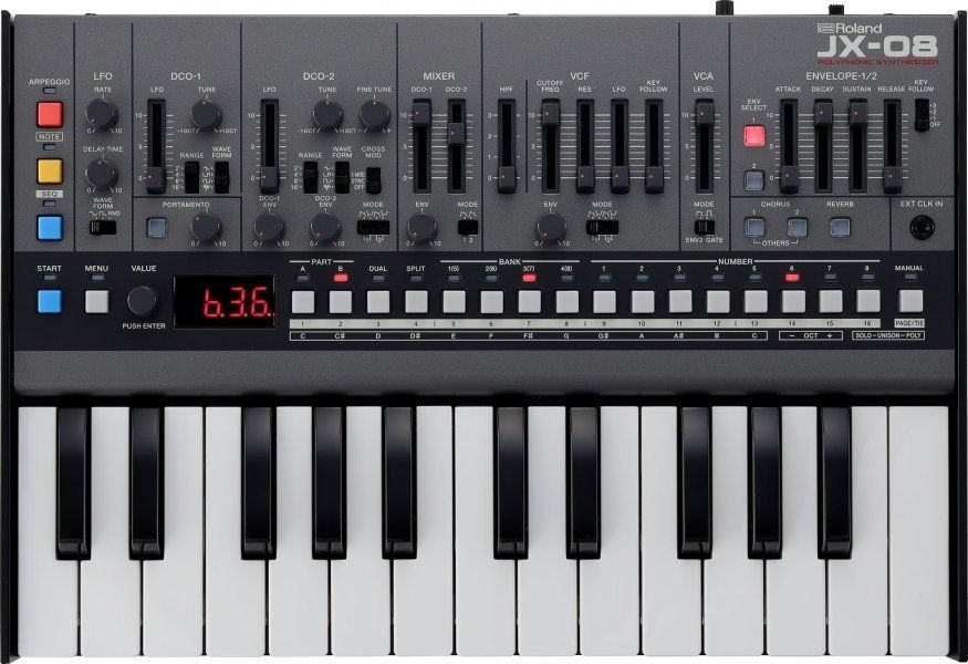 Синтезатор Roland JX-08 RO-2852 фото