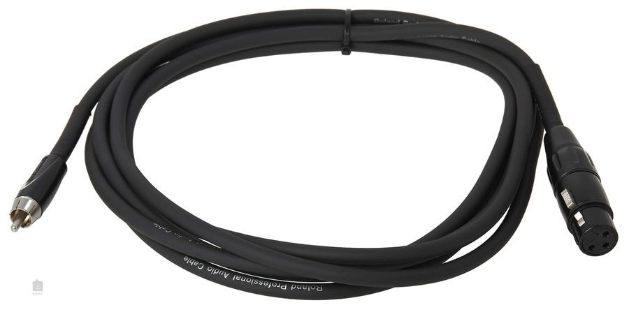 Коммутационный кабель &mdash; разъемы RCA "тюльпан" на XLR Female "мама" Roland RCC-10-RCXF (3 метра) RO-2223 фото