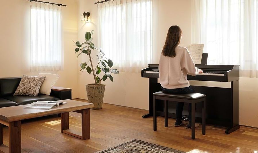 Цифрове піаніно Kawai KDP120 B Чорний KA-0192 фото