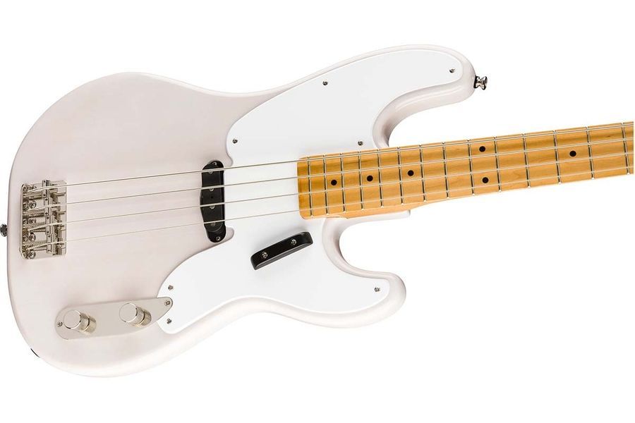 SQUIER by FENDER CLASSIC VIBE '50S PRECISION BASS MAPLE FINGERBOARD WHITE BLONDE Бас-гитара SQ-0114 фото
