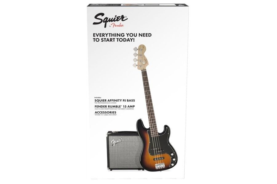 SQUIER by FENDER PJ BASS PACK BROWN SUNBURST Гітарний набір SQ-0199 фото