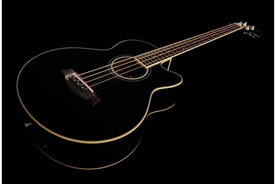 IBANEZ AEB8E BLACK Бас-гитара акустическая IB-0048 фото
