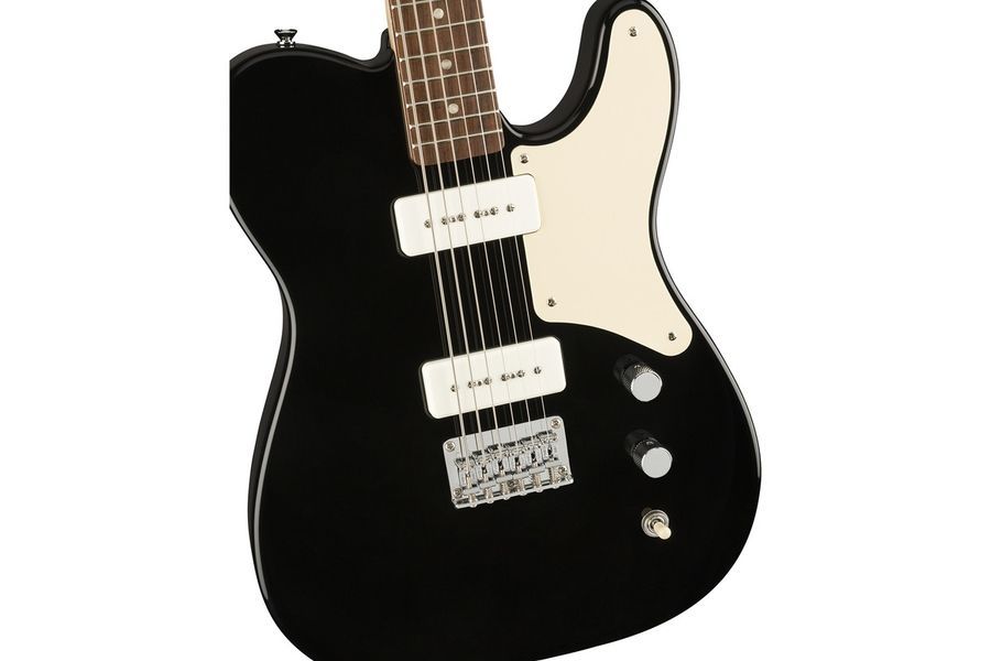 SQUIER by FENDER PARANORMAL BARITONE CABRONITA TELECASTER LR BLACK Електрогітара SQ-0177 фото