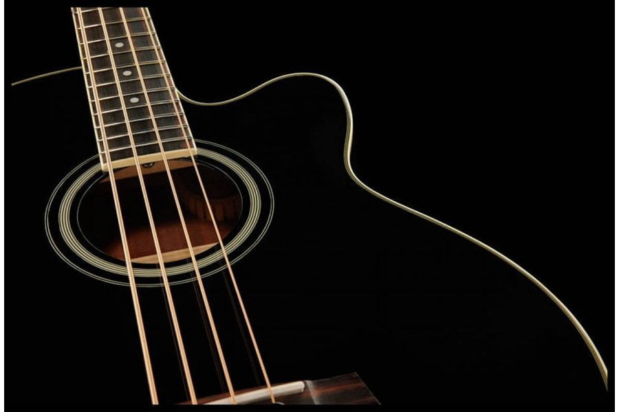 IBANEZ AEB8E BLACK Бас-гитара акустическая IB-0048 фото