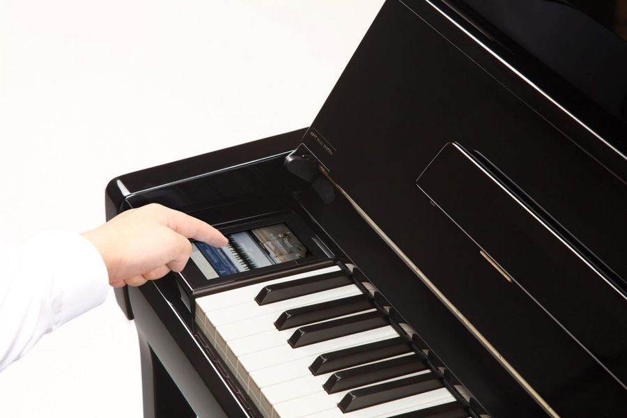 Акустичне піаніно KAWAI K200 ATX3 WHP Чорне KA-0125 фото