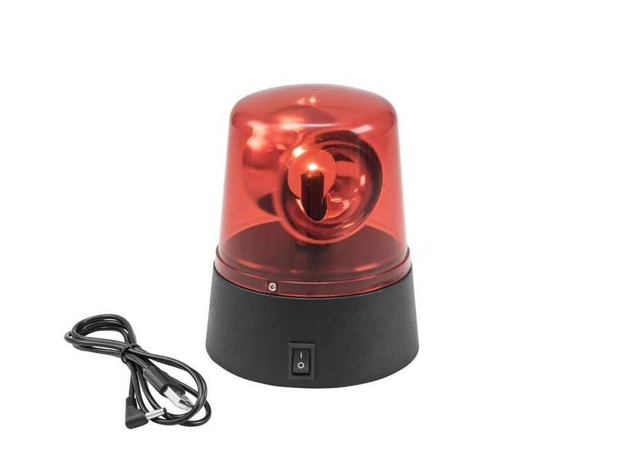 EUROLITE LED Mini Police Beacon red USB/Battery EL-0893 фото