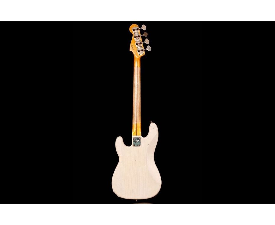 FENDER CUSTOM SHOP 1959 PRECISION BASS JOURNEYMAN RELIC AGED WHITE BLONDE Бас-гитара FE-0290 фото