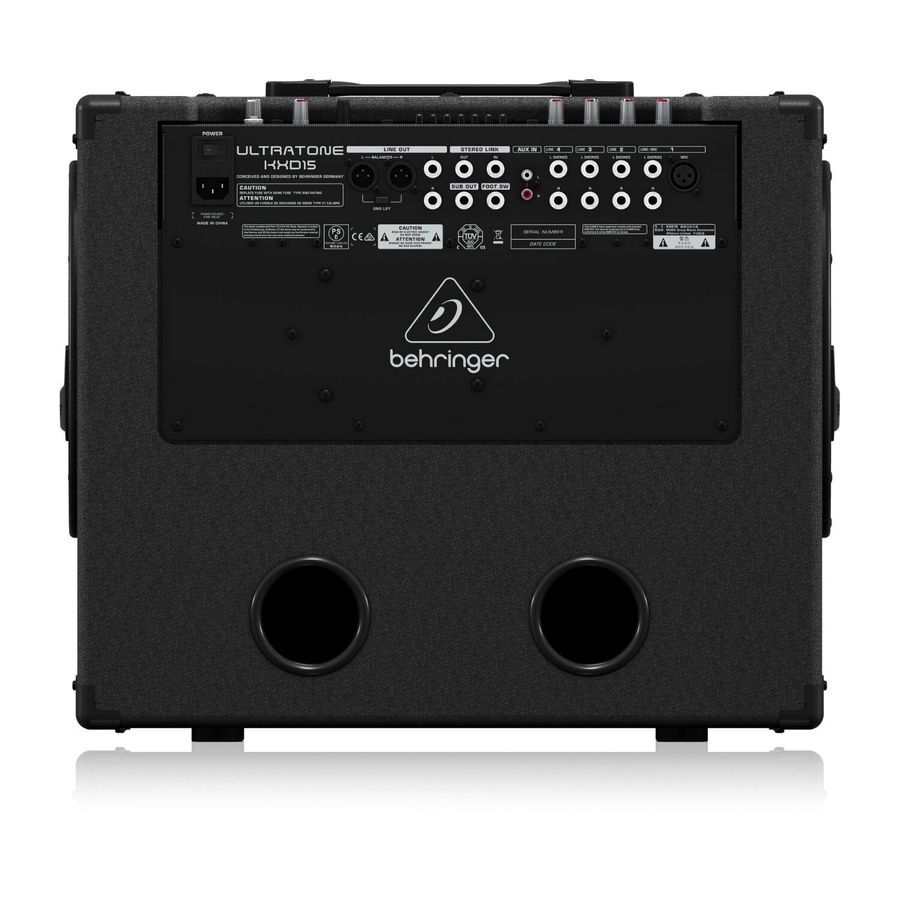 Клавішний комбопідсилювач Behringer Ultratone KXD15 BE-0790 фото