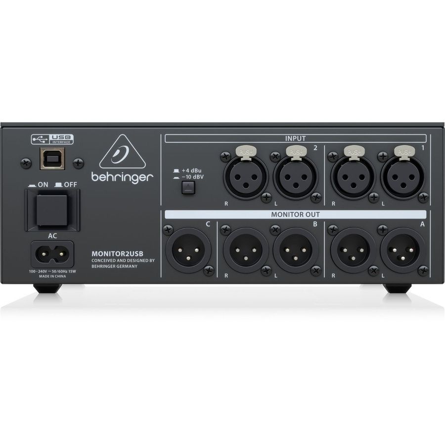 Behringer Monitor2USB Підсилювач для навушників BE-0842 фото