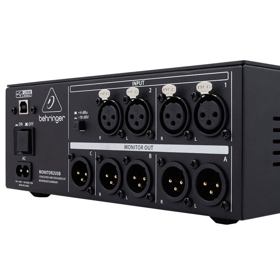 Behringer Monitor2USB Підсилювач для навушників BE-0842 фото