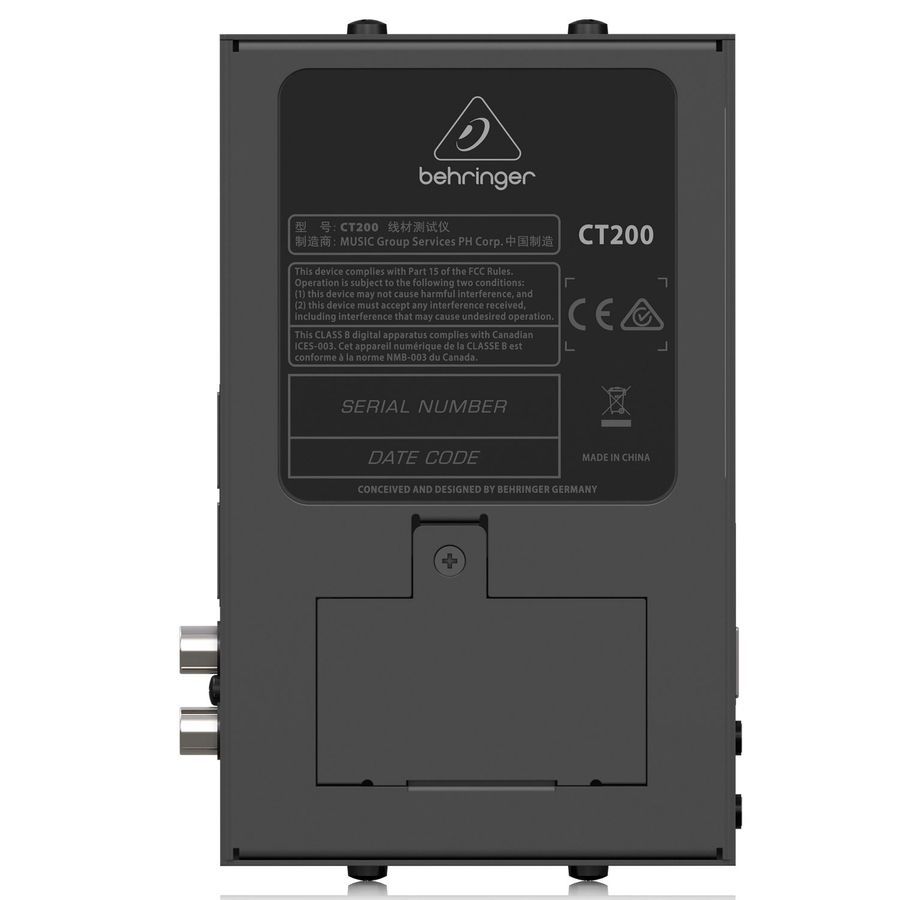 Кабельный тестер Behringer CT200 BE-0809 фото