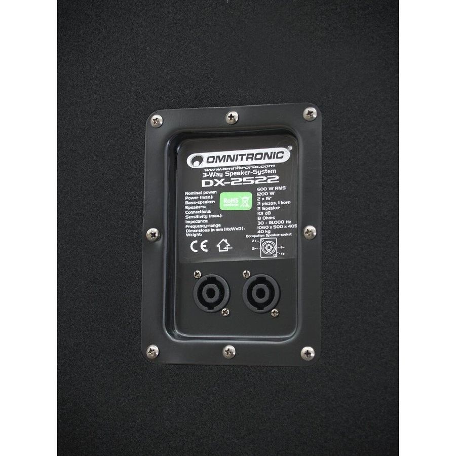 Акустическая система Omnitronic DX-2522 OM-0004 фото