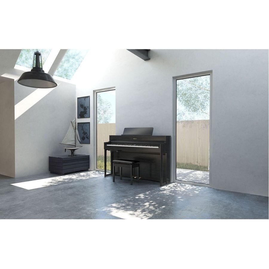 Цифрове піаніно Roland HP702 деревне вугілля RO-2672 фото