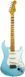 FENDER CUSTOM SHOP 1957 STRATOCASTER RELIC FADED AGED DAPHNE BLUE Электрогитара FE-0289 фото