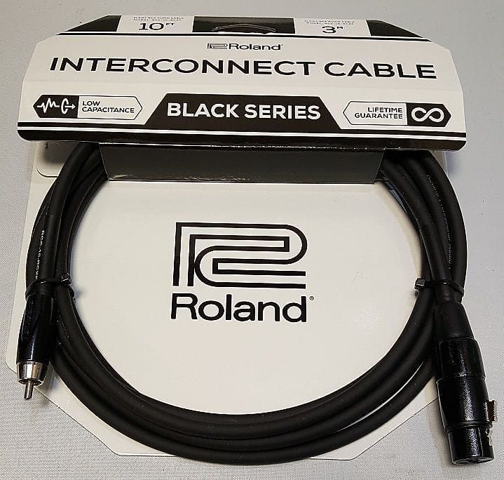 Коммутационный кабель &mdash; разъемы RCA "тюльпан" на XLR Female "мама" Roland RCC-5-RCXF (1,5 метра) RO-2222 фото