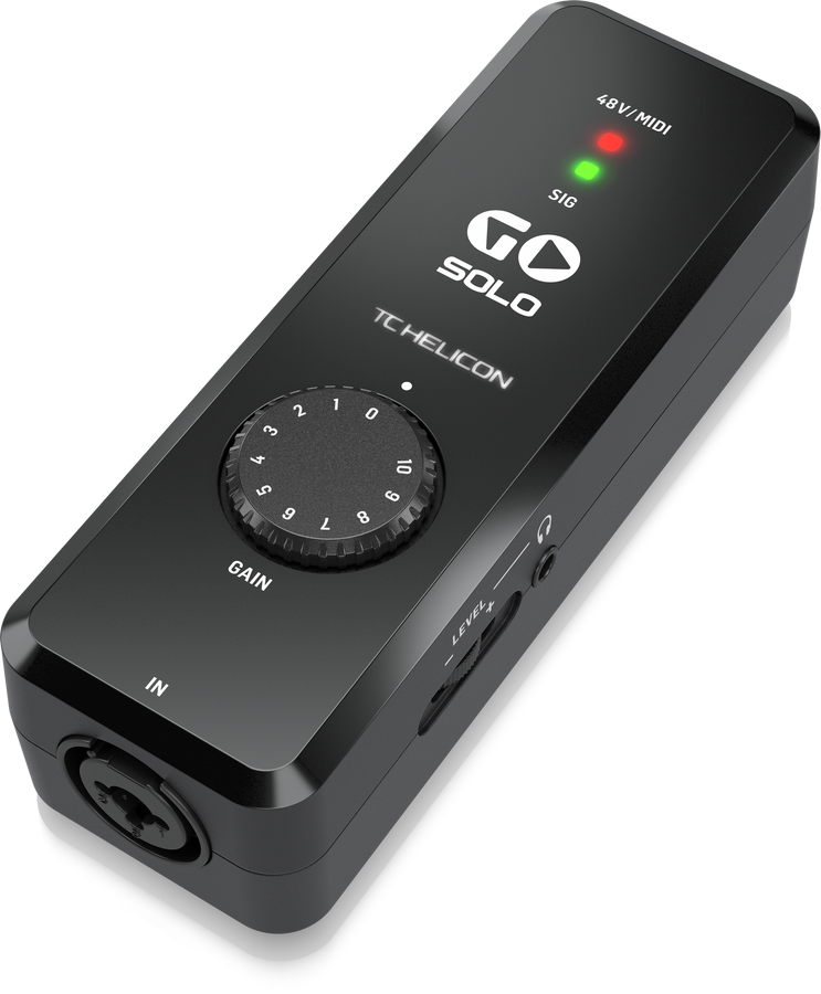 Аудиоинтерфейс TC Helicon GO Solo TE-0218 фото