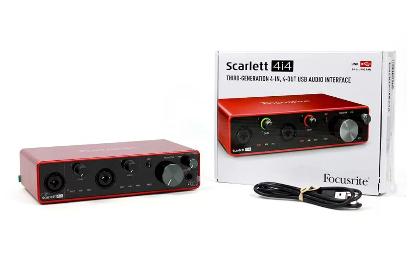FOCUSRITE Scarlett 4i4 3rd Gen Аудіоінтерфейс FR-0027 фото