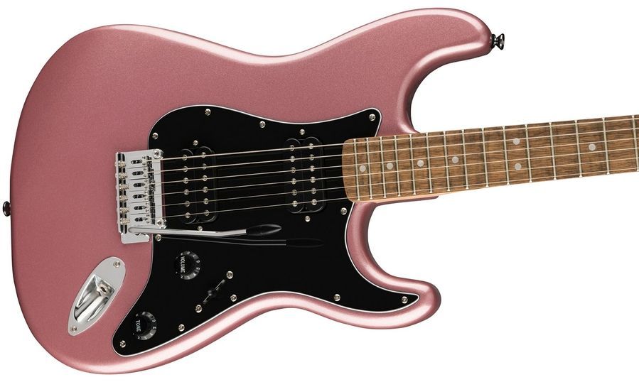 SQUIER by FENDER AFFINITY SERIES STRATOCASTER HH LR BURGUNDY MIST Электрогитара SQ-0074 фото