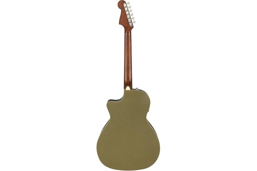 FENDER NEWPORTER PLAYER ICE OLIVE SATIN Гітара електроакустична FE-0426 фото