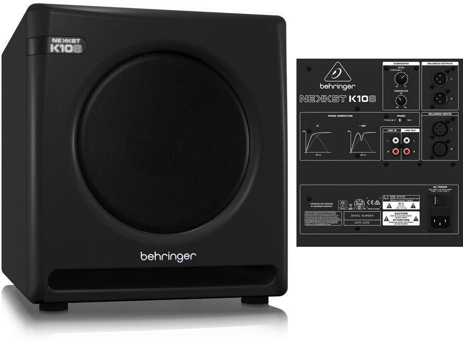 Студийный сабвуфер Behringer Nekkst K10S BE-0763 фото