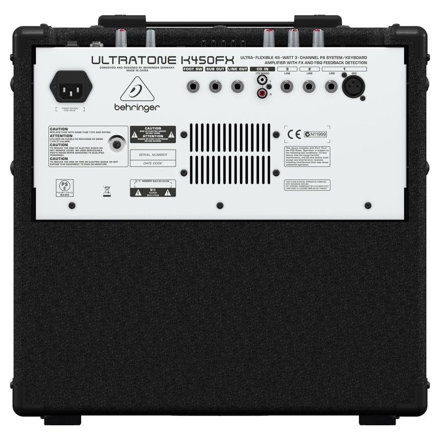 Клавішний комбопідсилювач Behringer K450FX BE-0362 фото