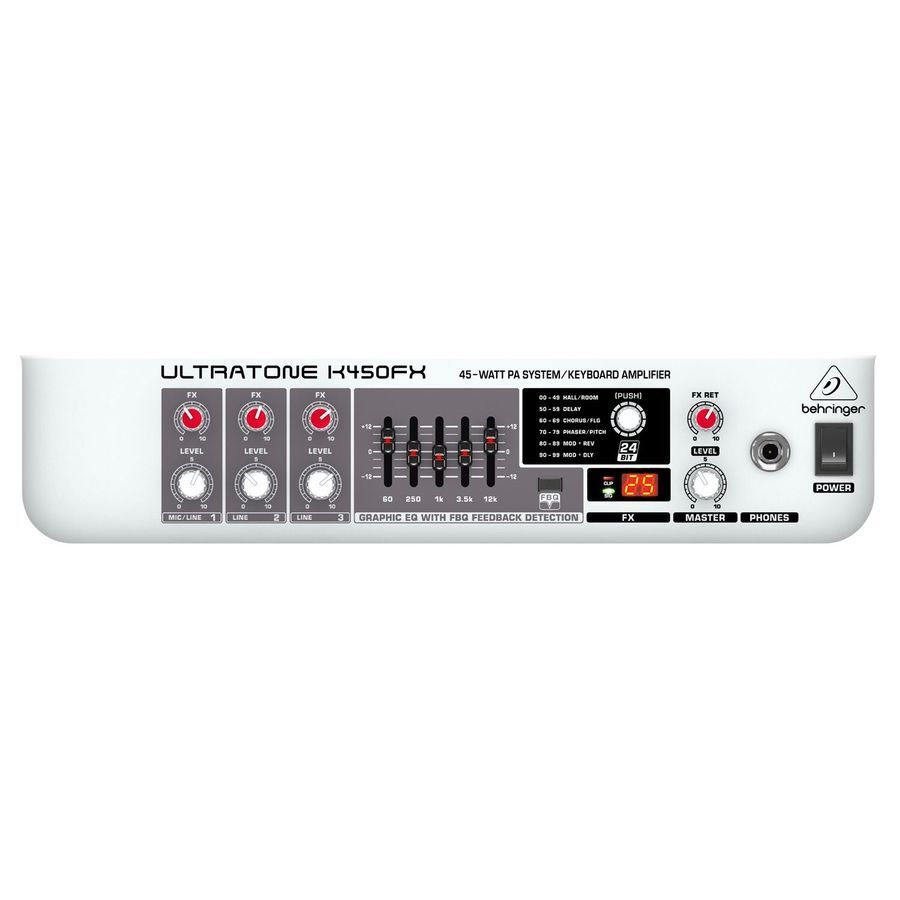 Клавішний комбопідсилювач Behringer K450FX BE-0362 фото