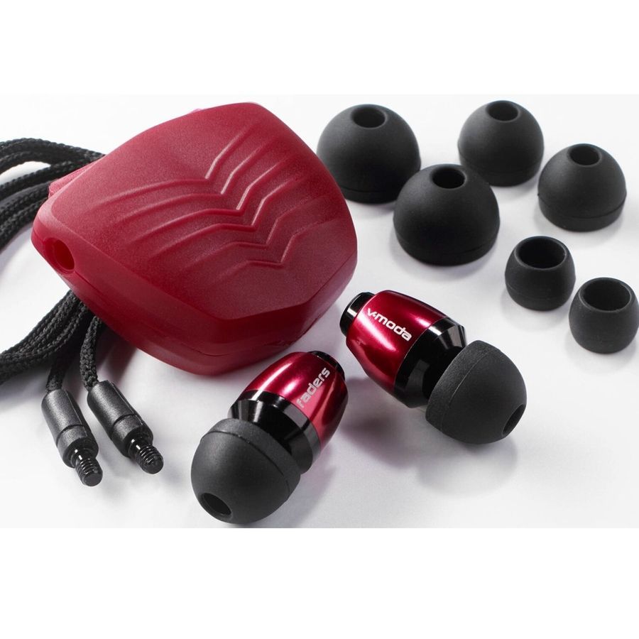 Мини наушники V-Moda Faders VIP - Rouge EA-VFD-RD VM-0015 фото