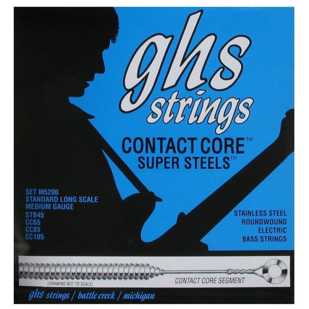 Струни для бас-гітари GHS 5M CC GH-0072 фото