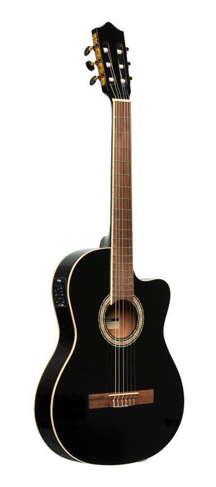Класична гітара з датчиком Stagg SCL60 TCE-BLK ST-0362 фото