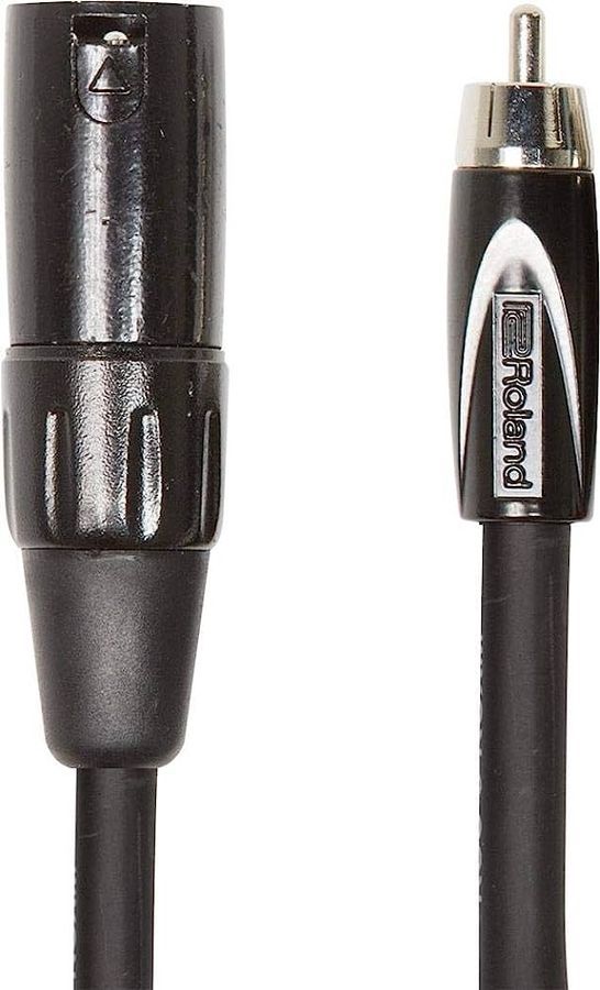 Коммутационный кабель &mdash; разъемы RCA "тюльпан" на XLR Male "папа" Roland RCC-10-RCXМ (3 метра) RO-2221 фото