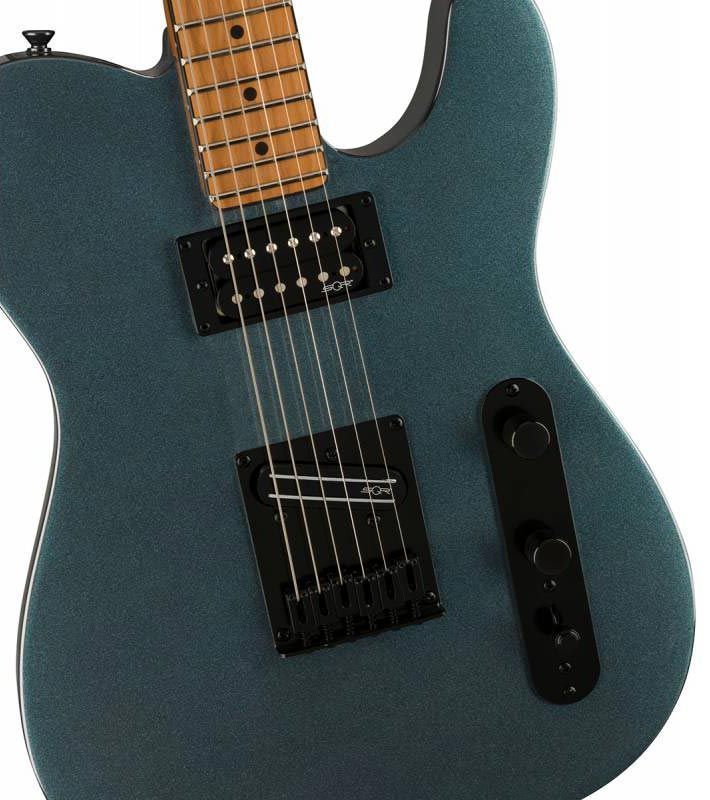 SQUIER by FENDER CONTEMPORARY TELECASTER RH GUNMETAL METALLIC Электрогитара SQ-0172 фото